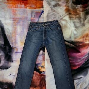 Levi’s 501 medium/dark denim jeans. Unisex waist 31 Length 30 Awesome condition